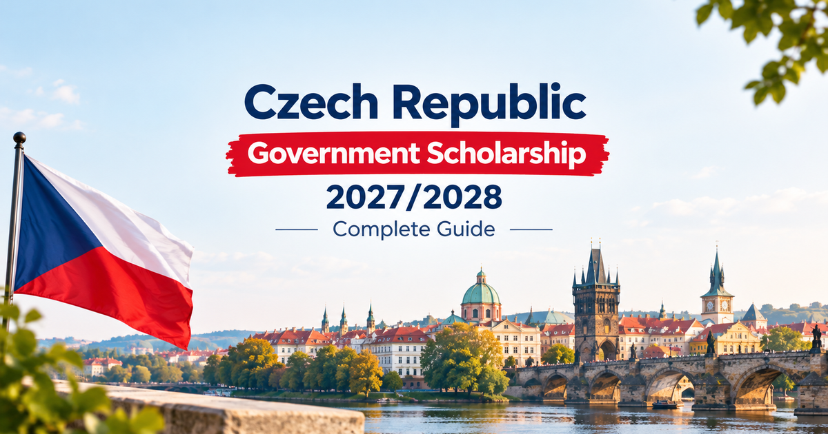 Czech Republic Government Scholarship